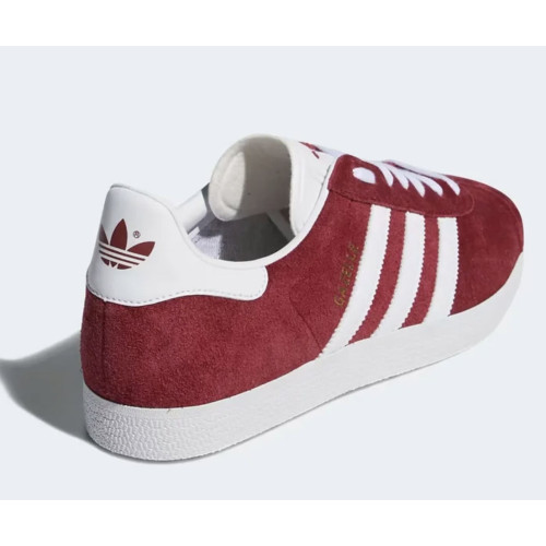 Adidas Gazelle Бордовые (Экозамша)