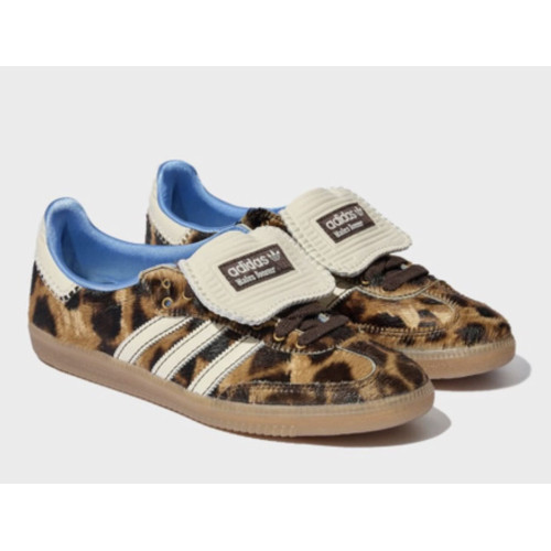 Adidas Samba Wales Bonner Leopard (Экозамша)