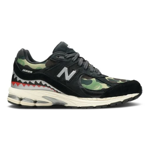 New Balance 2002R Bape Black (Черные)