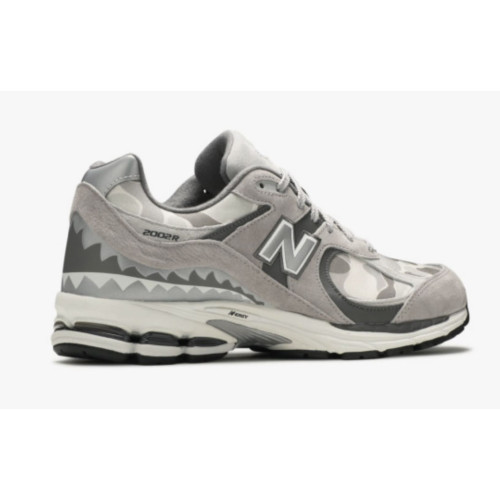 New Balance 2002R Grey Camo (Экозамша)