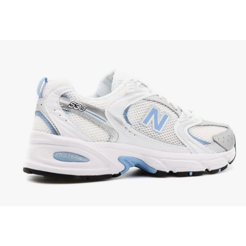 New Balance 530 White Blue (Экозамша)