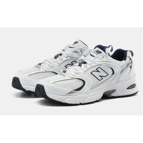 New Balance 530 White Silver (Экозамша)