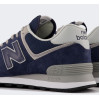 New Balance 574 Blue (Экозамша) Арт 1