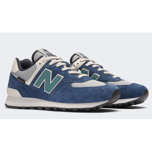 New Balance 574 Blue (Экозамша) Арт S12