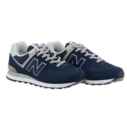 New Balance 574 Blue (Экозамша) Арт S5