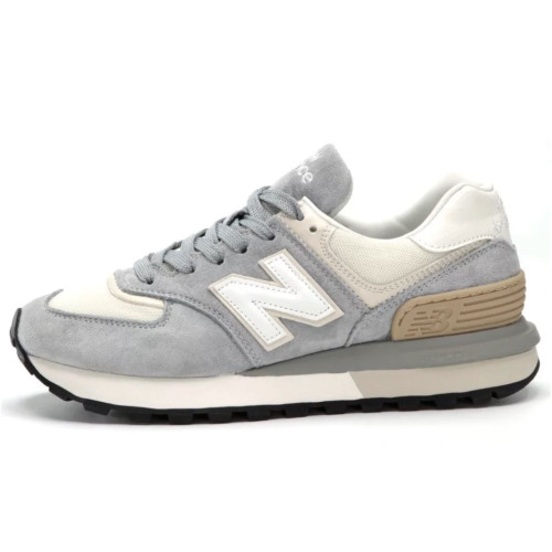 New Balance 574 Grey (Экозамша) Арт S11