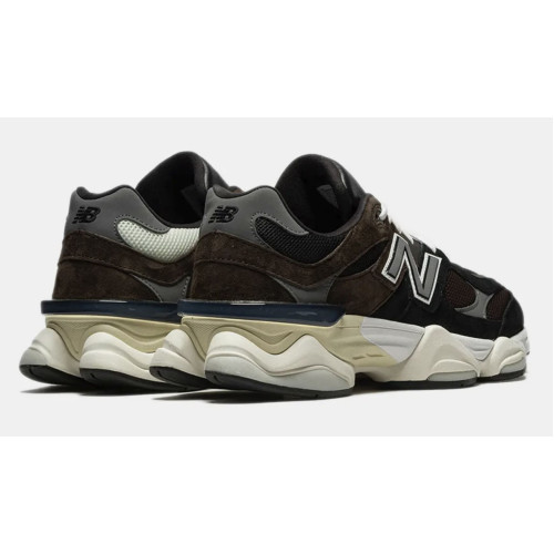 New Balance 9060 Brown (Экозамша)