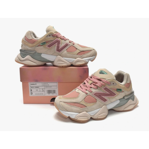 New Balance 9060 Pink (Экозамша)