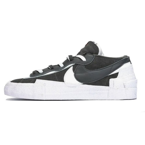 Nike Blazer Low Sacai Black (Белые)