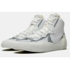 Nike Blazer Mid Sacai X White Grey (Белые)