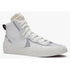 Nike Blazer Mid Sacai X White Grey (Белые)