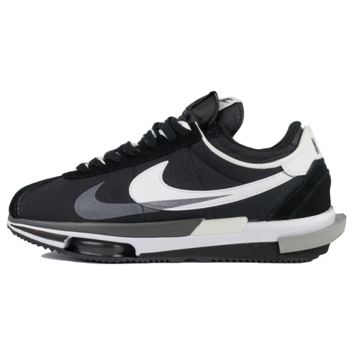 Nike Cortez X Sacai 4.0 Black (Черные)