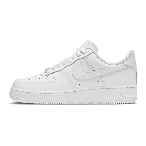 Nike Air Force 1 Low All White (Экокожа)