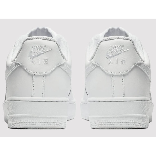 Nike Air Force 1 Low All White (Экокожа)