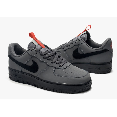 Nike Air Force 1 Low Grey (Экокожа)