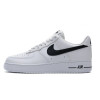 Nike Air Force Low Black White (Экокожа)