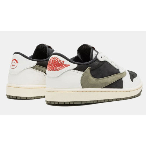 Nike Air Jordan 1 Low Olive Travis Scott (Экозамша)