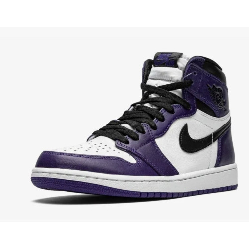 Nike Air Jordan Retro 1 Court Purple (Экокожа)