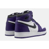 Nike Air Jordan Retro 1 Court Purple (Экокожа)