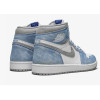 Nike Air Jordan Retro 1 Mid Hyper Royal (Экокожа)