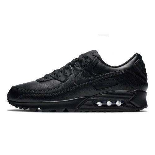 Nike Air Max 90 Black (Экокожа) Арт 2