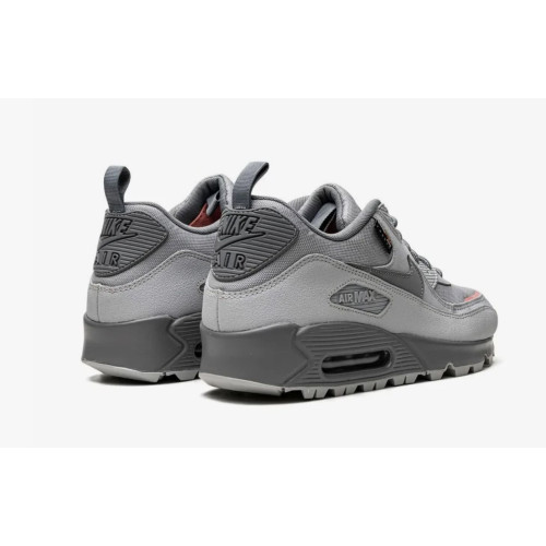 Nike Air Max 90 Grey (Экокожа)