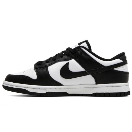 Nike Dunk Low White Black (Экокожа)