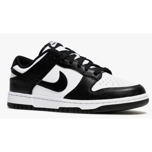 Nike Dunk Low White Black (Экокожа)