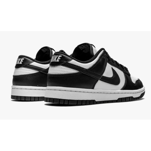 Nike Dunk Low White Black (Экокожа)