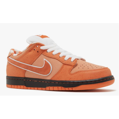 Nike SB Dunk Low Lobster Orange (Экозамша)