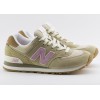 New Balance 574 (Бежевые с розовым)