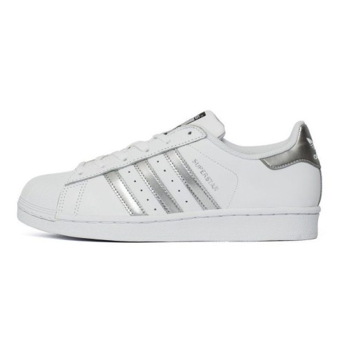 Adidas Superstar (Белые с серебряным)