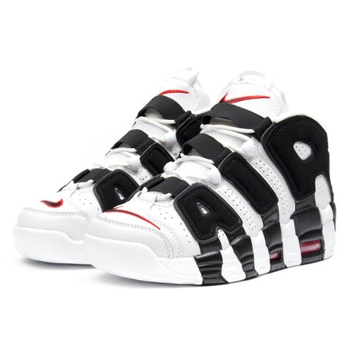 Nike Air More Uptempo 96 (Белые с черным)