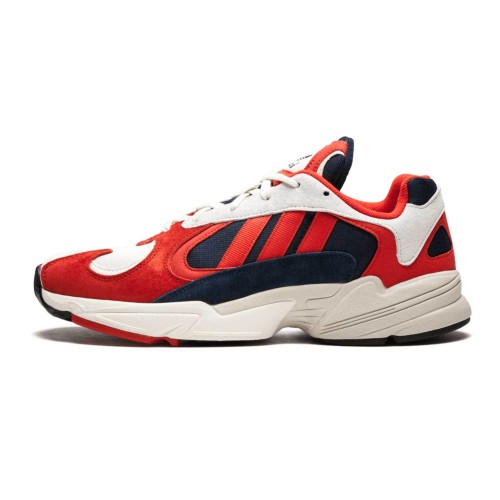 Adidas Yung-1 (Красные с белым)
