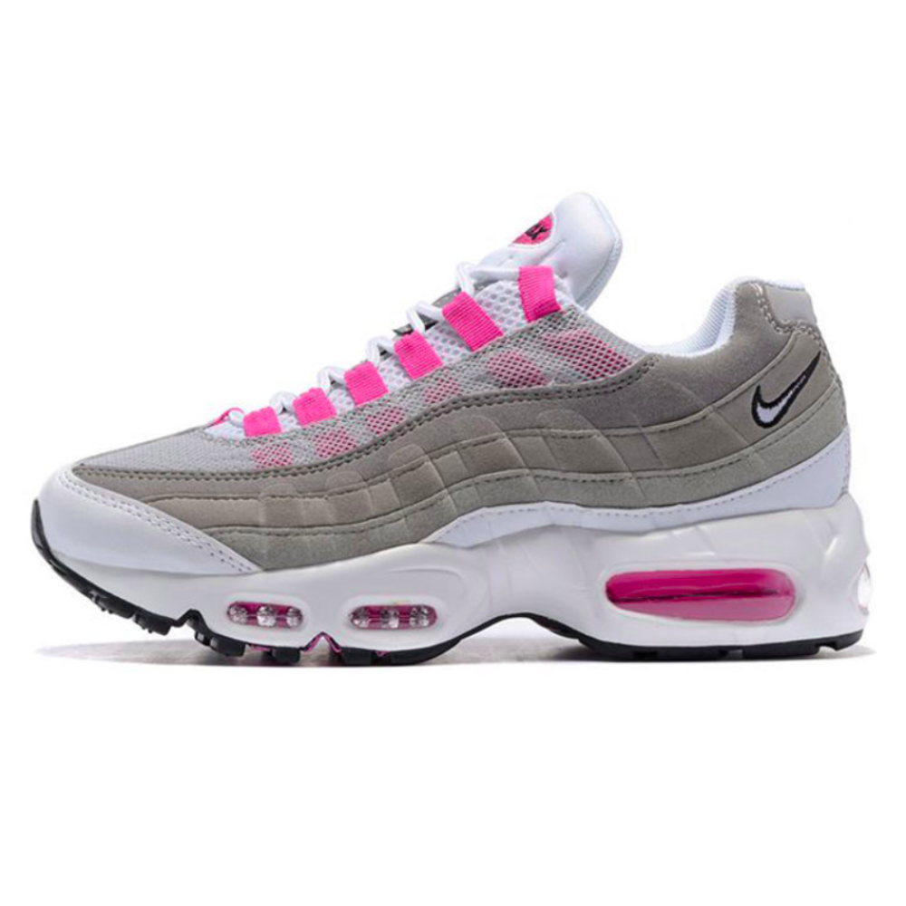 Nike air max 95 pink and grey store
