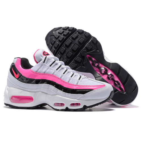 Nike Air Max 95 (Белые с розовым)