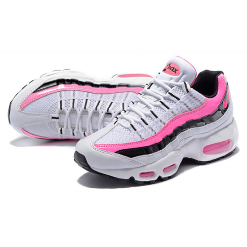 Nike Air Max 95 (Белые с розовым)