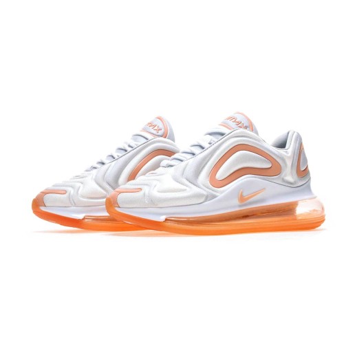 Nike Air Max 720 (Белые с оранжевым)