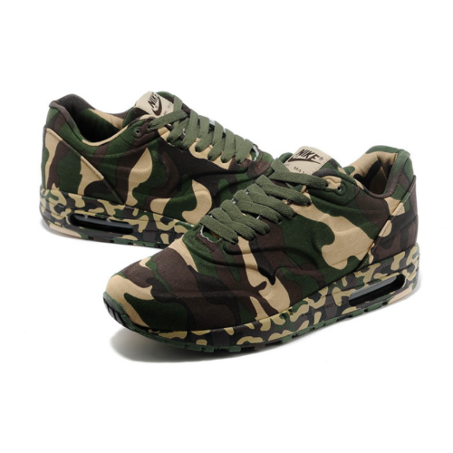 Nike Air Max 90 Камуфляж (Зеленые с бежевым)