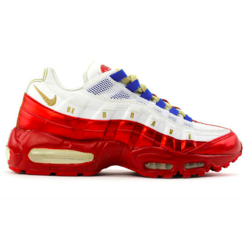 Nike Air Max 95 (Красные с белым)