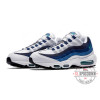Nike Air Max 95 (белые с темно-синим)