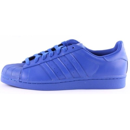 Adidas Superstar (Синие кожа)