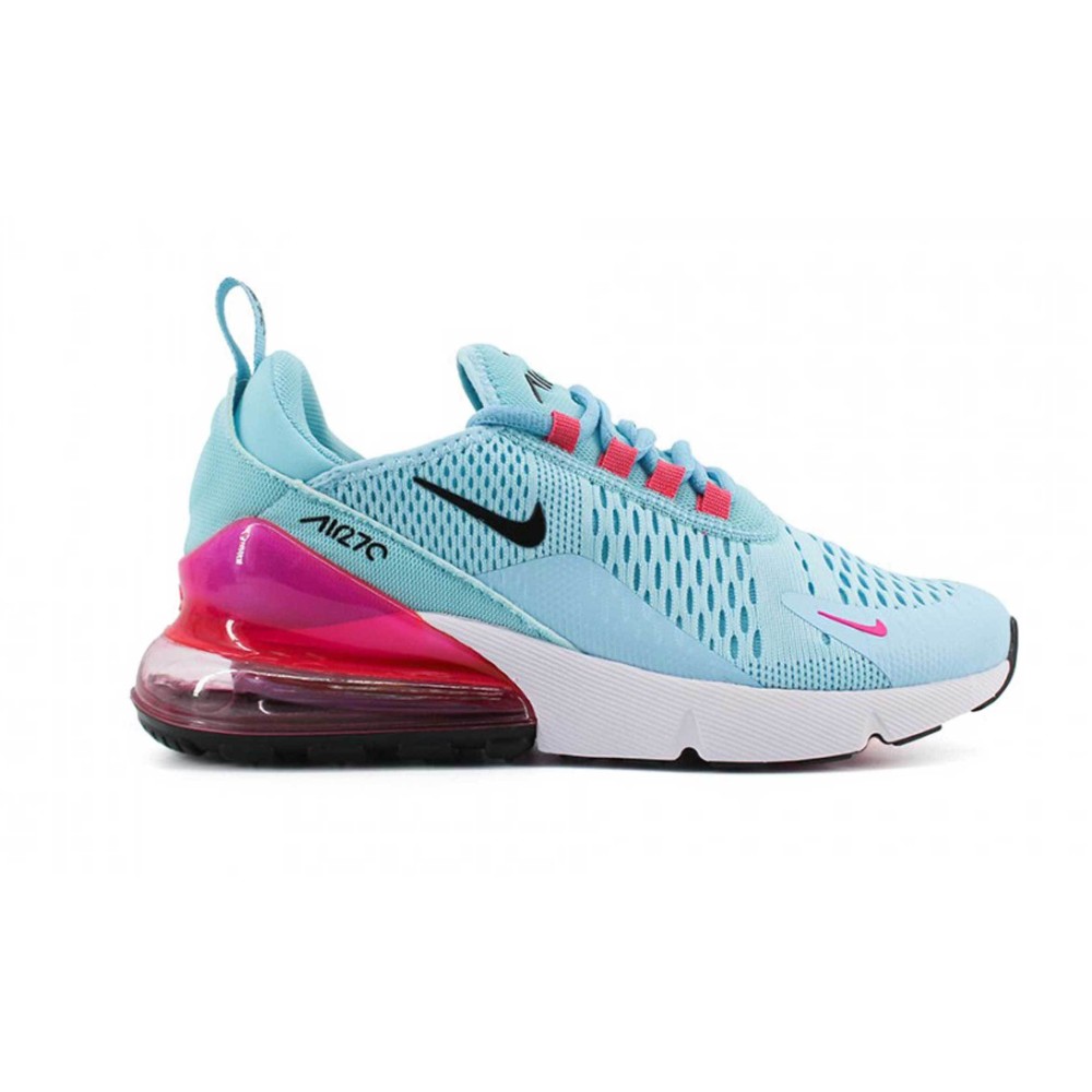 Nike air max 270 pink blue sale