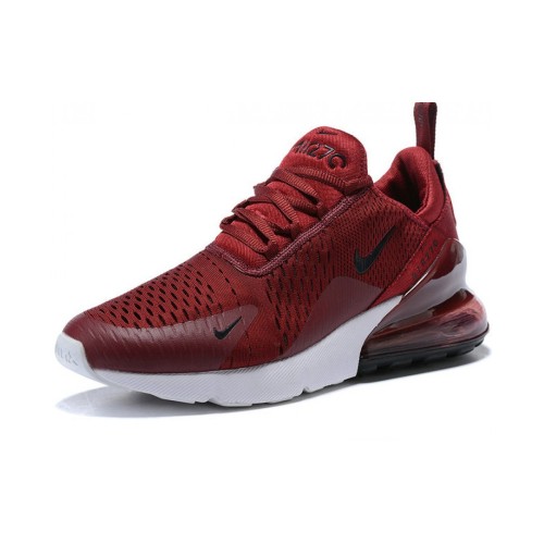 Nike Air Max 270 (Бордовые с белым)