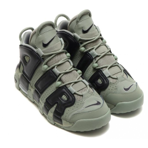 Nike Air More Uptempo 96 (Хаки с черным)