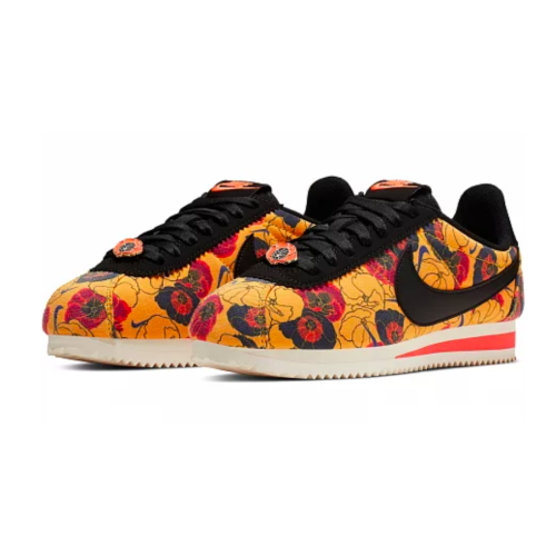 Nike Cortez (Оранжевые с черным)