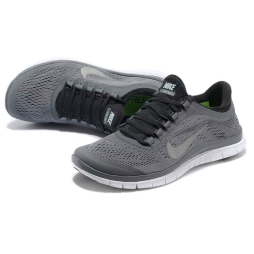 Nike Free Run 3.0 (Серые с белым)