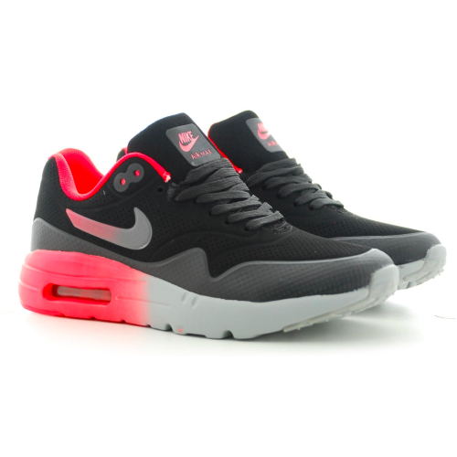 Nike Air Max Zero (Чёрные с красным)