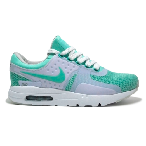 Nike Air Max Zero (Белые с зеленым)