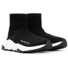 Balenciaga Speed Trainer (Черные с белым)